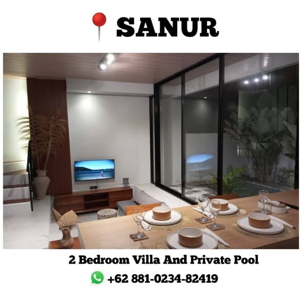 2BR Villa – Sanur – Modern amenities