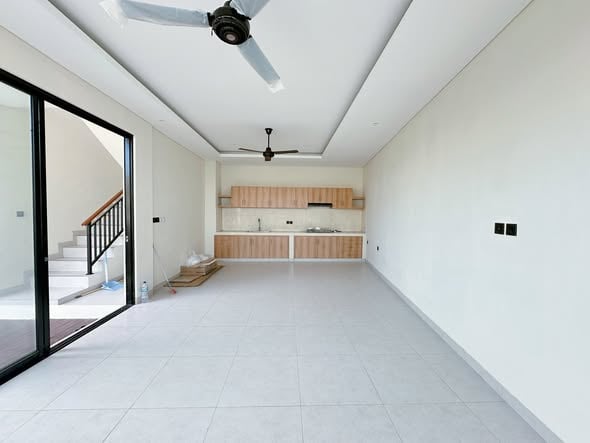 3BR Villa – Pererenan – Pool and rice field views