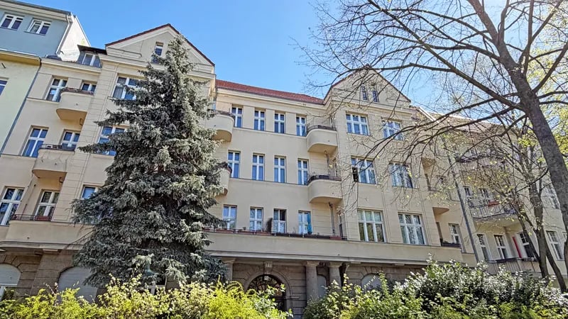 3Rm Apartment – Lichtenberg – Stadtpark view