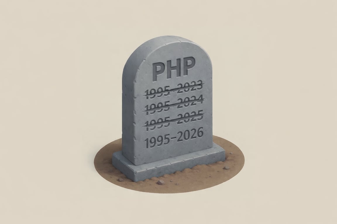 Is PHP dead? Usage statistics and market share (2026)