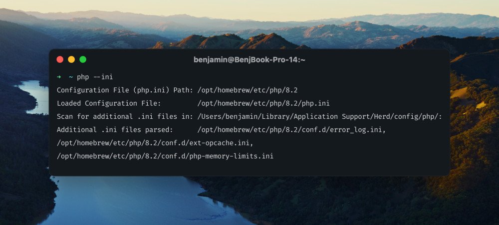 php.ini location: how to find the active file