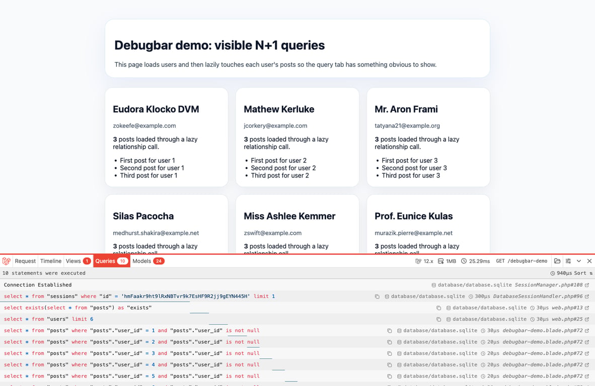 Debugbaropen