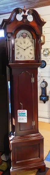 Sligh Early American Grandfather Clock - Clocks by Christopher
