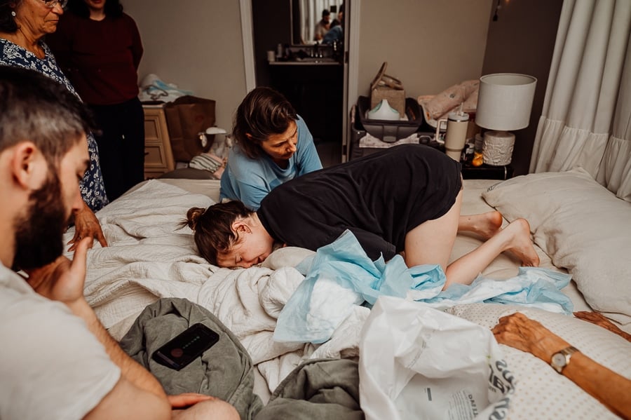 Giving birth at home with a Maine midwife