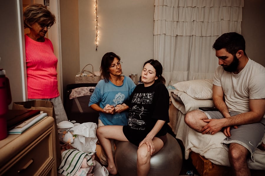 Giving birth at home with a Maine midwife