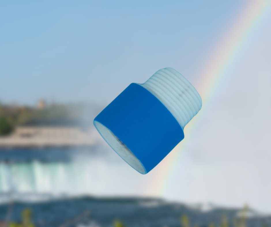 AquaCure Tower Cap PVC base adaptor