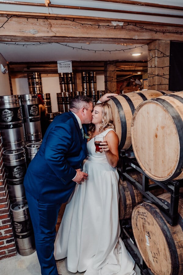 Maine wedding photography Boothbay harbor mine oyster