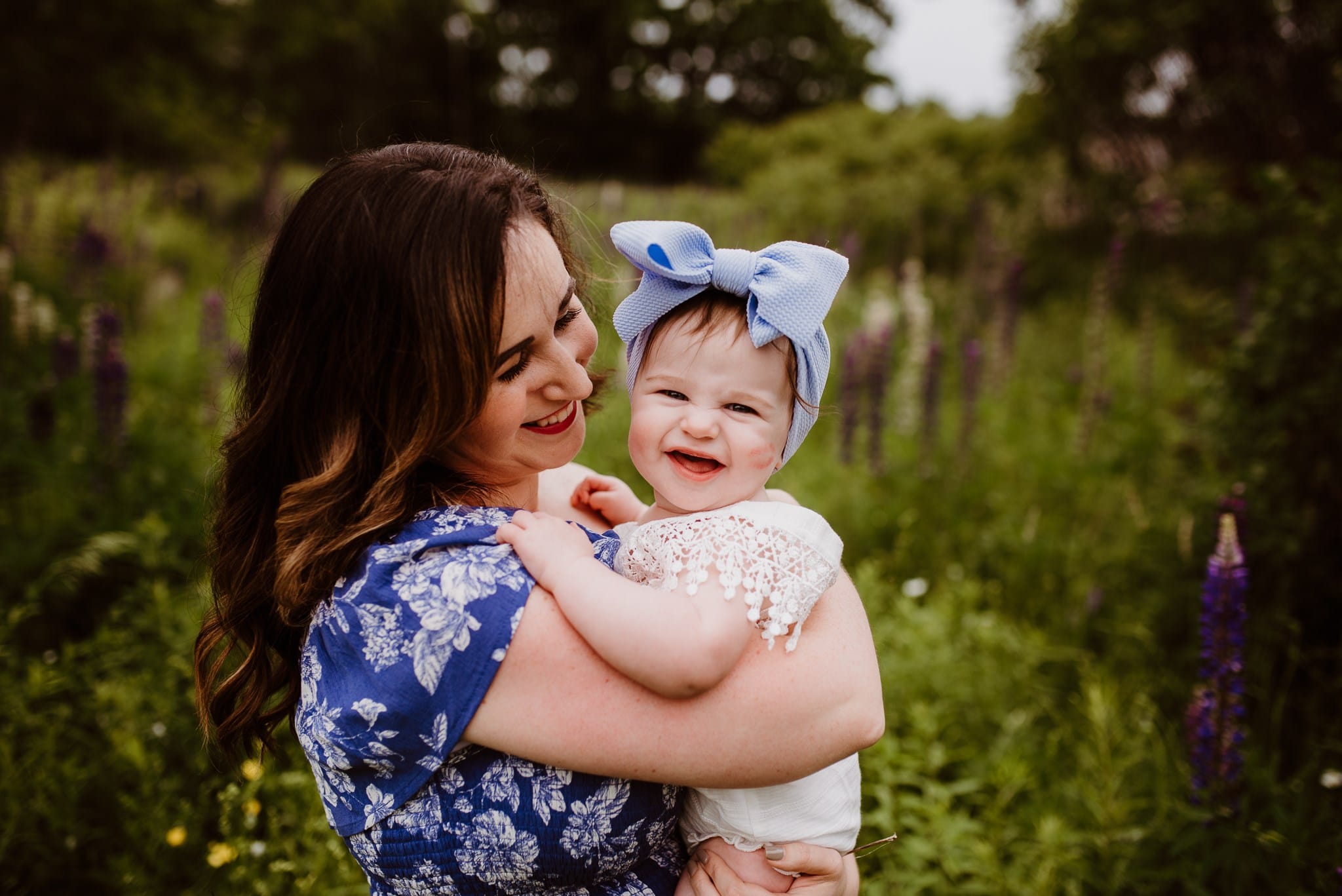 Lupine Photography Bangor Maine Mommy & Me Baby Dress Bow