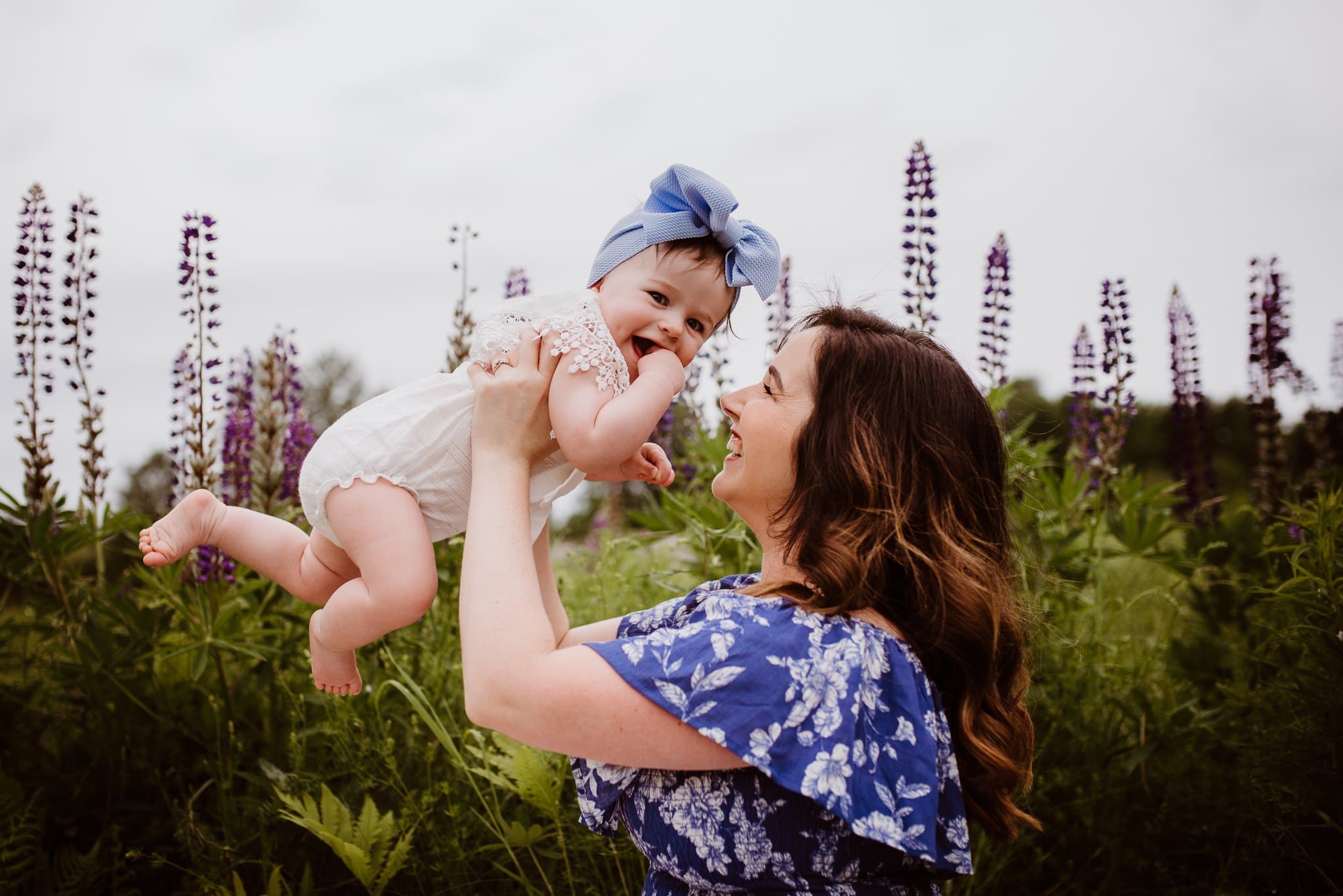 Lupine Photography Bangor Maine Mommy & Me Baby Dress Bow