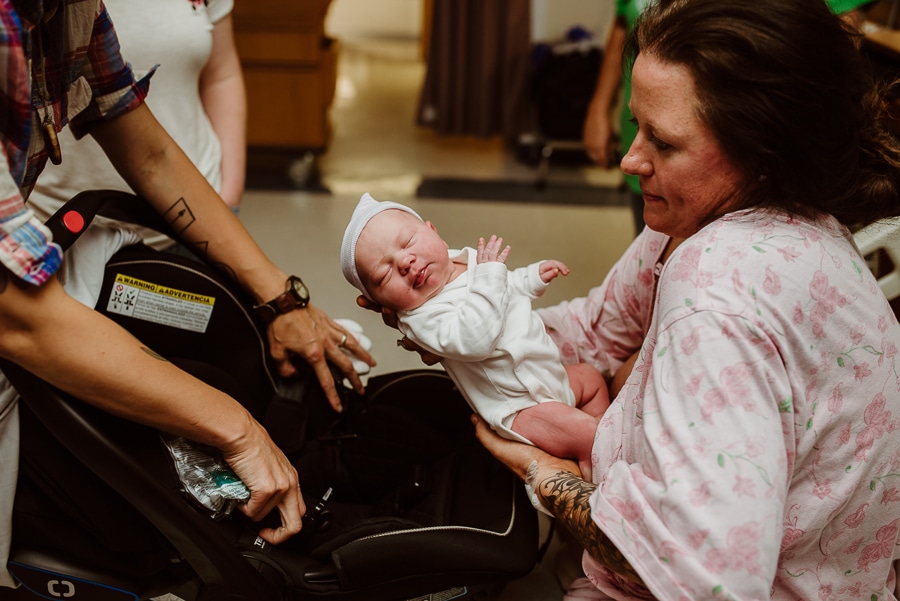 Mayo Regional Hospital Birth Photography Labor Deliver Baby Newborn