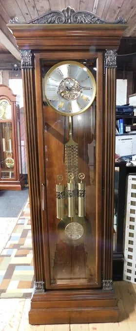 Howard Miller 610-913 “Logan” SOLD - Clocks by Christopher