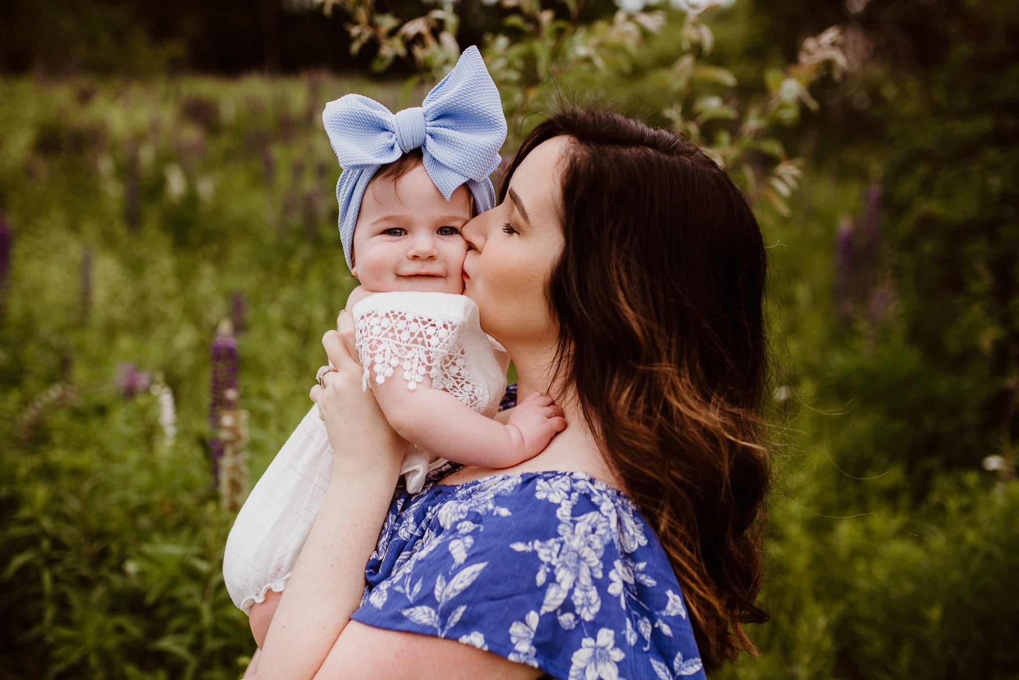 Lupine Photography Bangor Maine Mommy & Me Baby Dress Bow