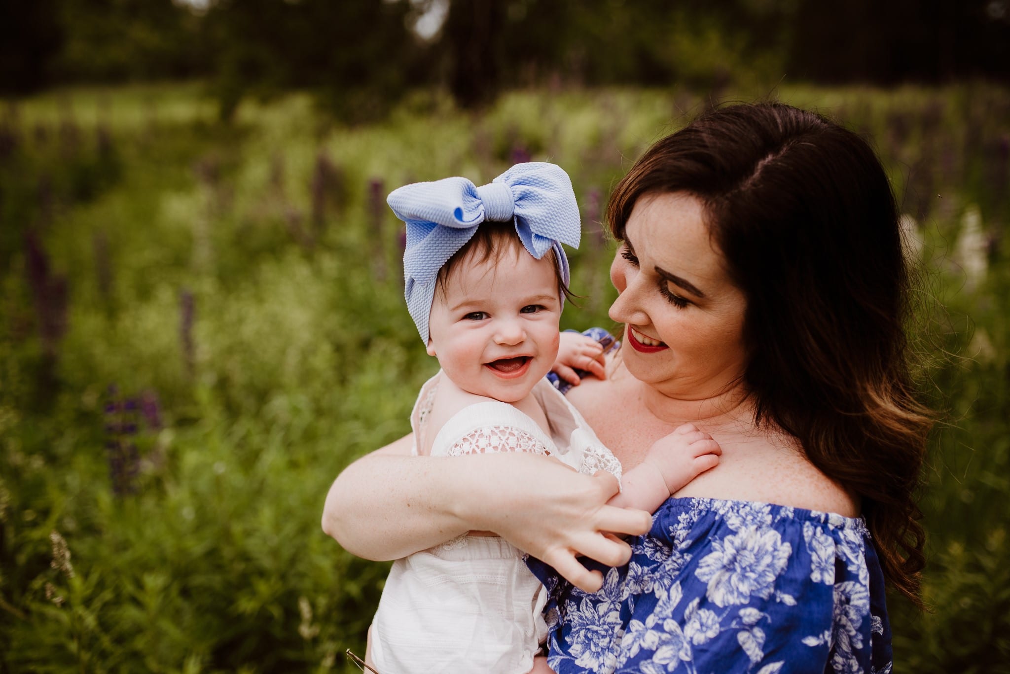 Lupine Photography Bangor Maine Mommy & Me Baby Dress Bow