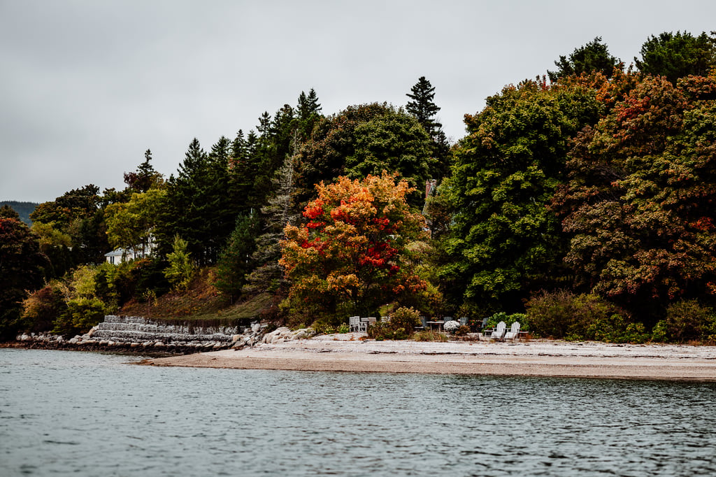 Northeast Harbor, Maine private beach