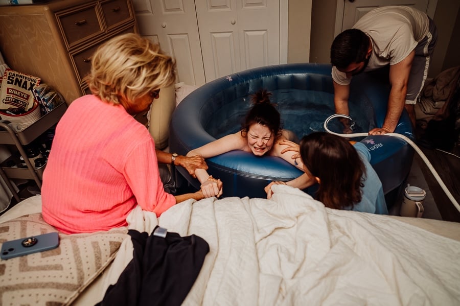 Giving birth at home with a Maine midwife
