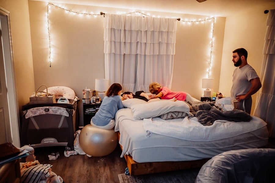 Giving birth at home with a Maine midwife