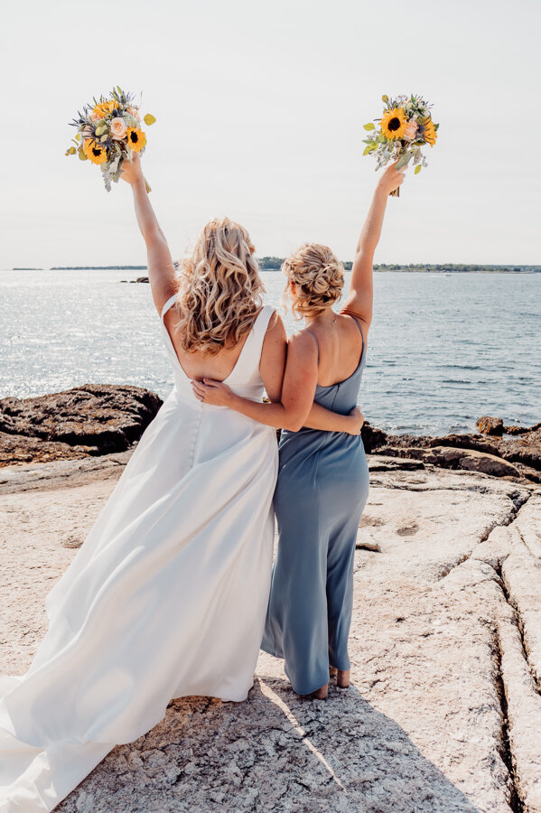 Maine wedding photography Boothbay harbor mine oyster