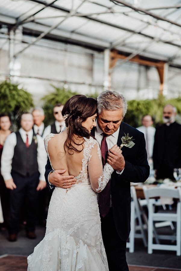 Father Daughter dancing at wedding