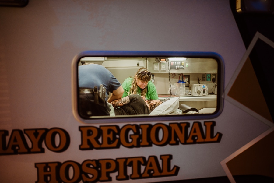 Mayo Regional Hospital Birth Photography Labor Deliver Baby Newborn