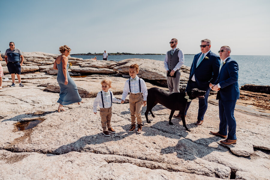 Maine wedding photography Boothbay harbor mine oyster