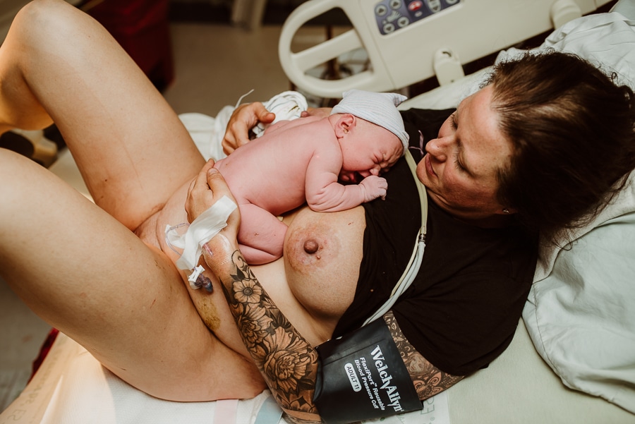 Mayo Regional Hospital Birth Photography Labor Deliver Baby Newborn