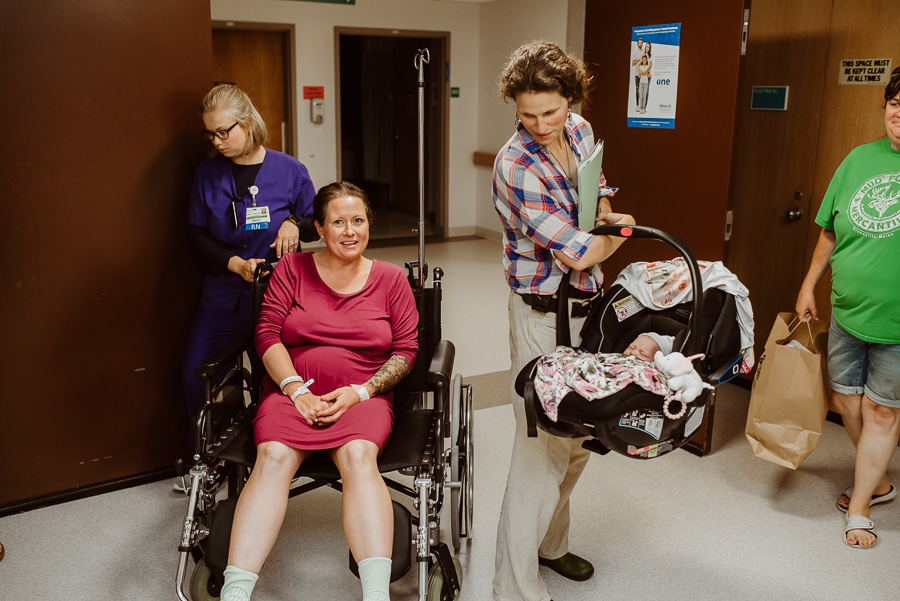 Mayo Regional Hospital Birth Photography Labor Deliver Baby Newborn