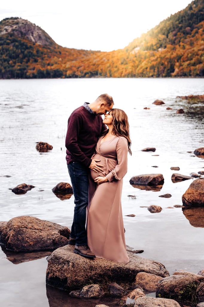 Jordan Pond Maternity photography