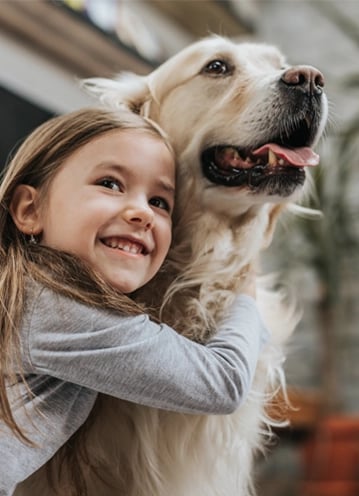 girl-with-dog