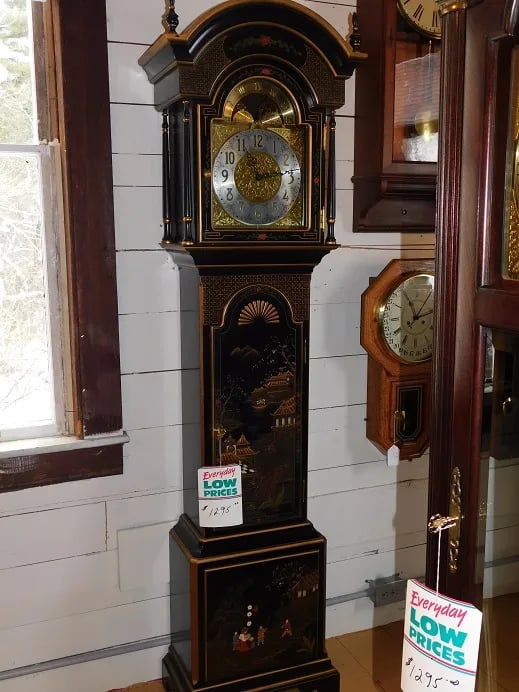 Sligh Chinoiserie Grandfather - Clocks by Christopher