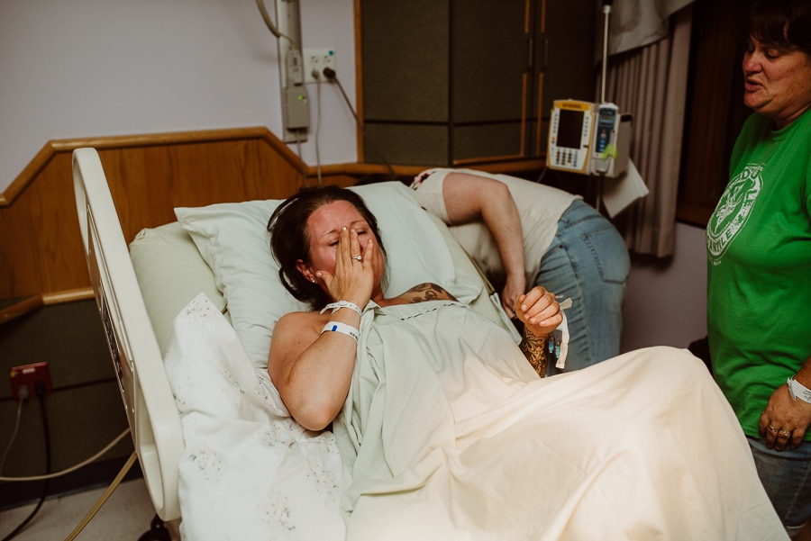 Mayo Regional Hospital Birth Photography Labor Deliver Baby Newborn
