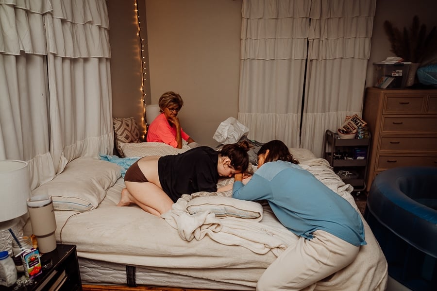 Giving birth at home with a Maine midwife