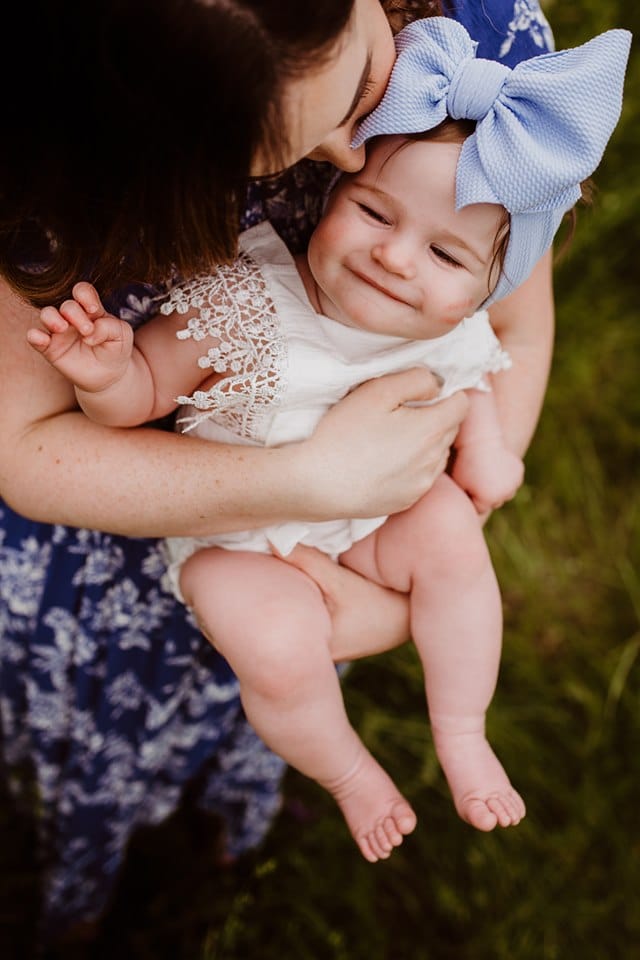 Lupine Photography Bangor Maine Mommy & Me Baby Dress Bow