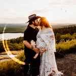 Family in acadia national park