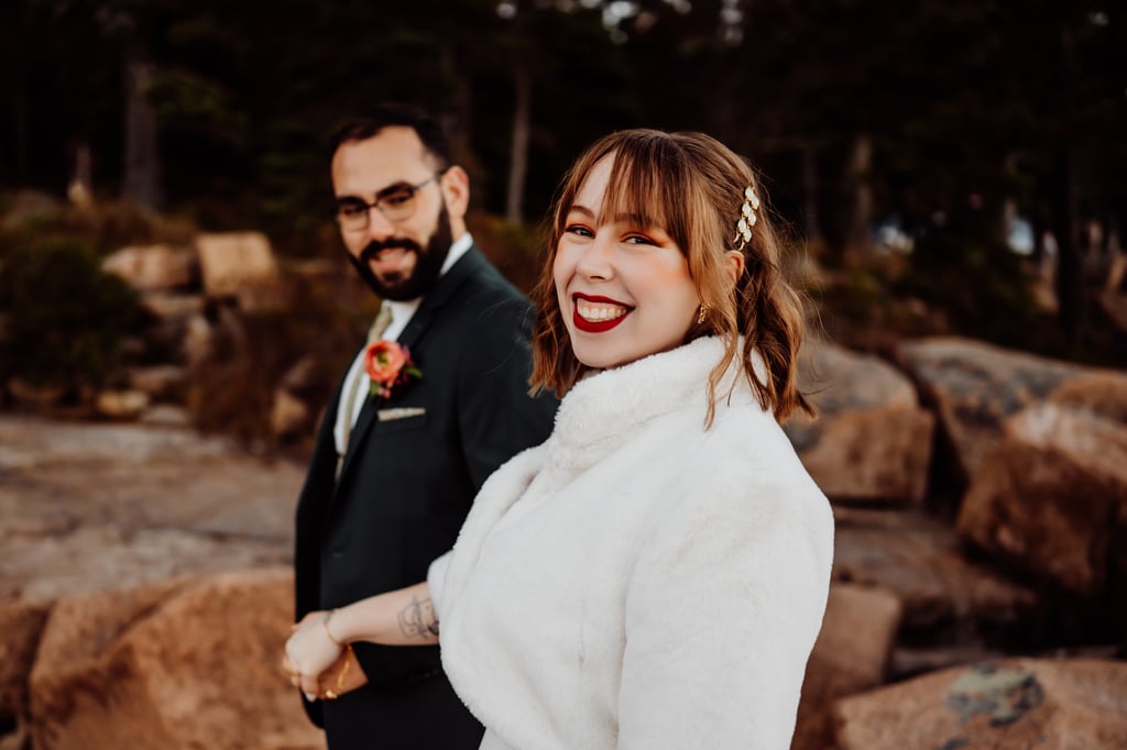 Eloping in Acadia National Park
