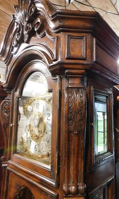 Charles R Sligh grandfather clock Model, Shelbourne 0997-4