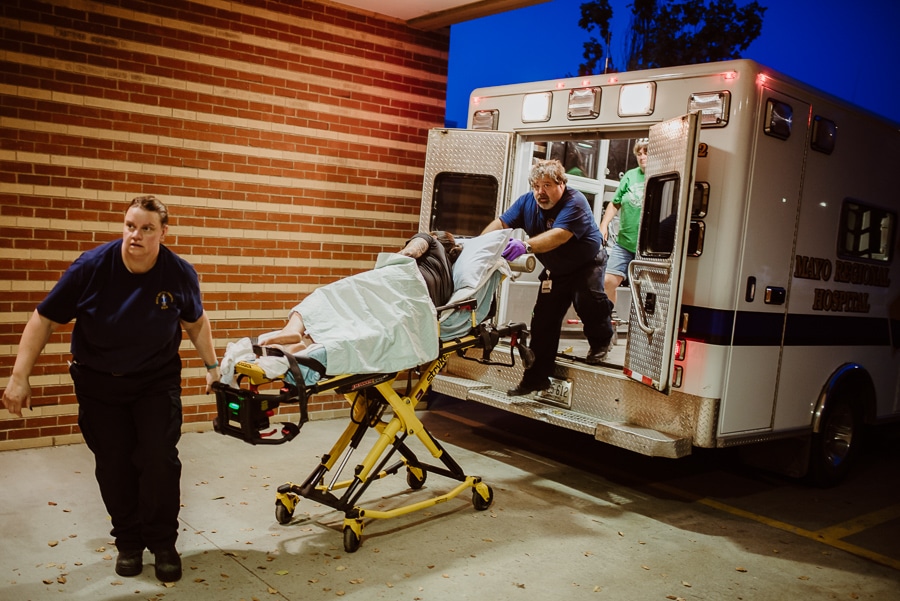 Mayo Regional Hospital Birth Photography Labor Deliver Baby Newborn