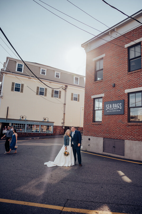 Maine wedding photography Boothbay harbor mine oyster