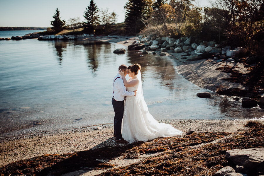 Maine Coast Wedding Photography Deer Isle Stonington Aragosta Fall Water Beach -36.jpg