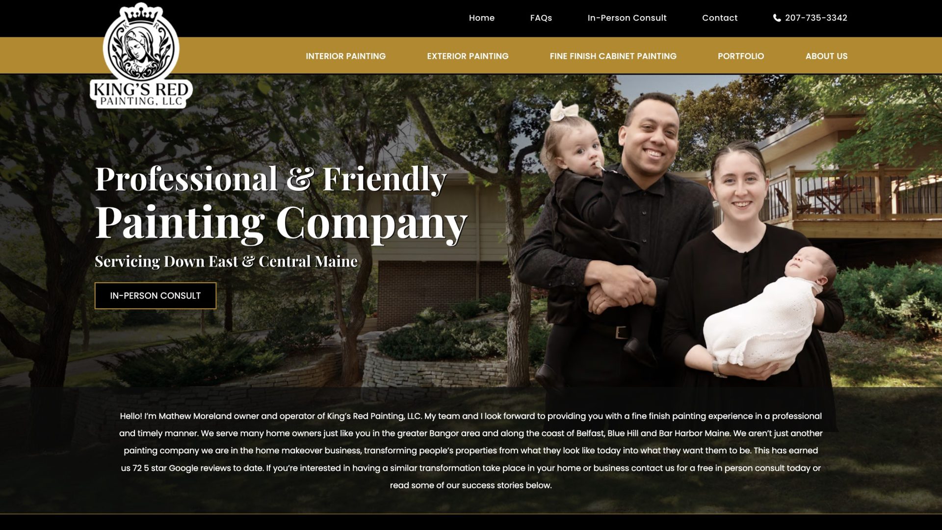 King’s Red Painting