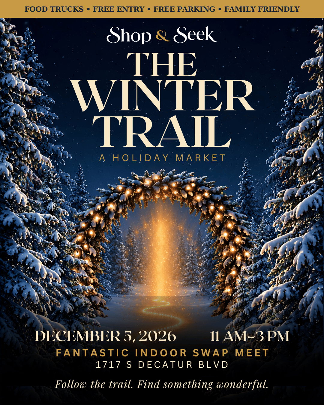 The Winter Trail by Shop & Seek