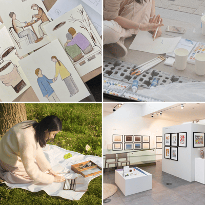 스토리부터 드로잉까지 인생 첫 그림책 만들기 이미지