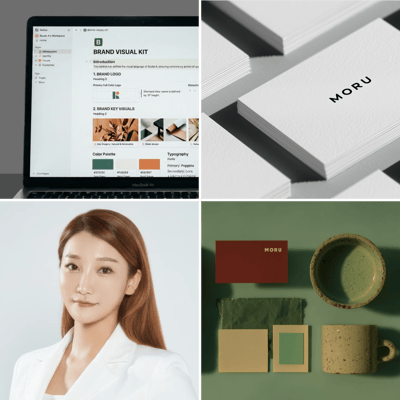 AI BX 디자인 클럽 - AI로 브랜드 비주얼 완성하기 이미지