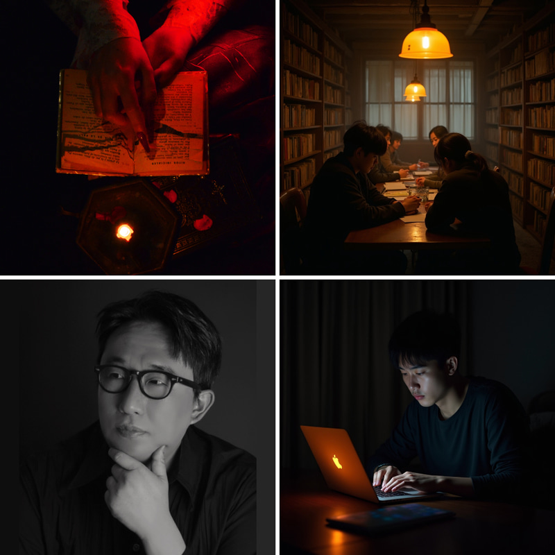 밤의 이야기꾼들, 공포 소설가로 데뷔하기 2기 이미지