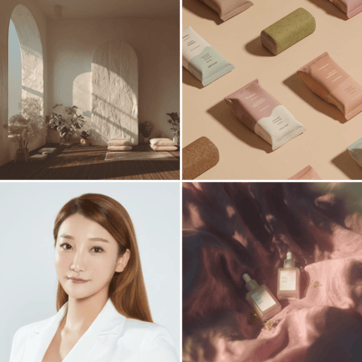 AI로 배우는 BX 디자인 클럽 - 브랜드 키 비주얼 완성하기 이미지