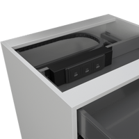 Media - Schubladeneinsatz UnaK mit Kabelführungskette