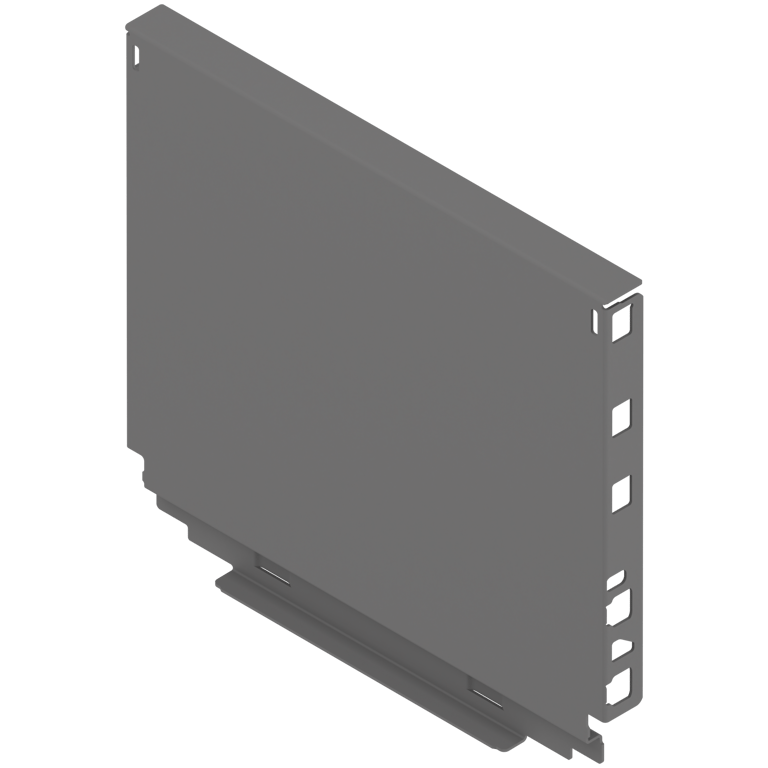 MERIVOBOX Stahlrückwand