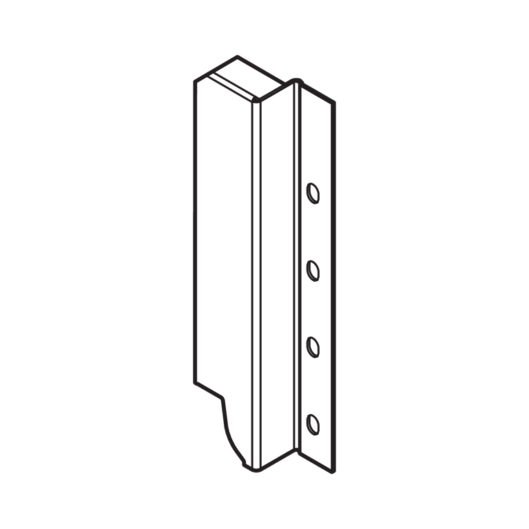 Holzrückwandhalter zu Box-