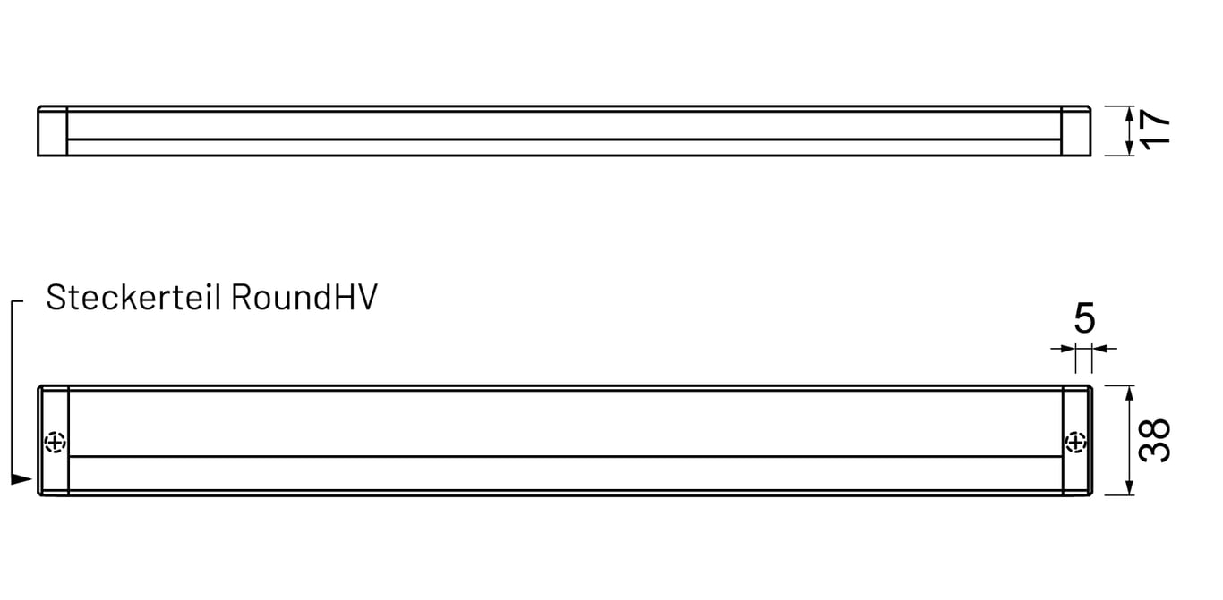 Rio Aufbaul. 7.5W/230V 422mm