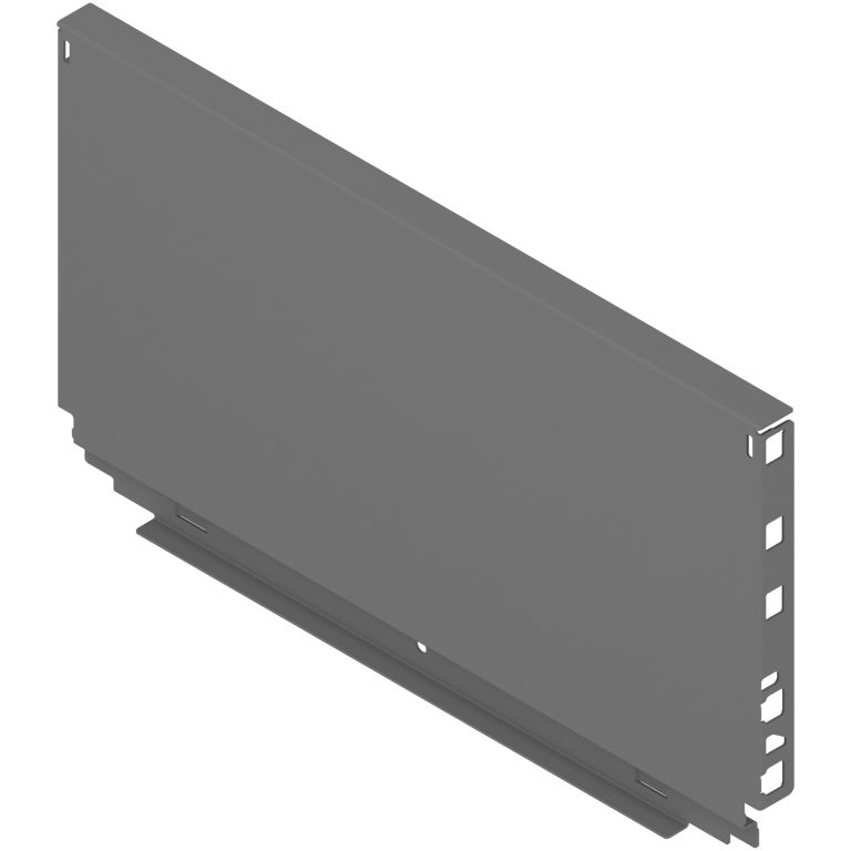 MERIVOBOX Stahlrückwand