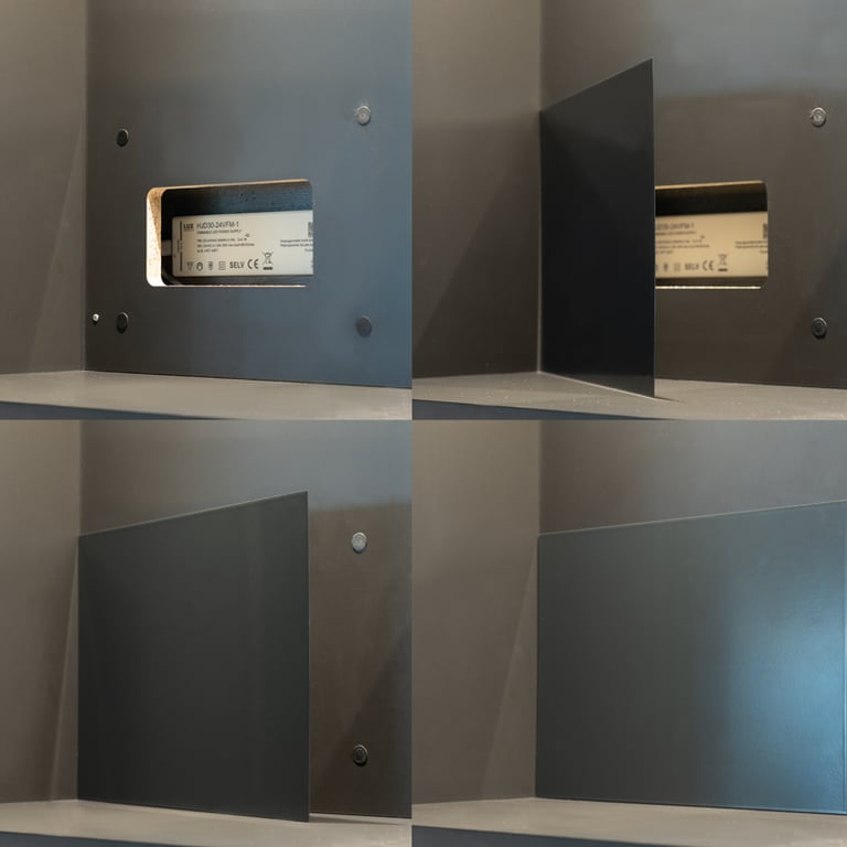  Cabivo Revisionsdeckel – Technik sauber verstaut. Zugriff jederzeit möglich.